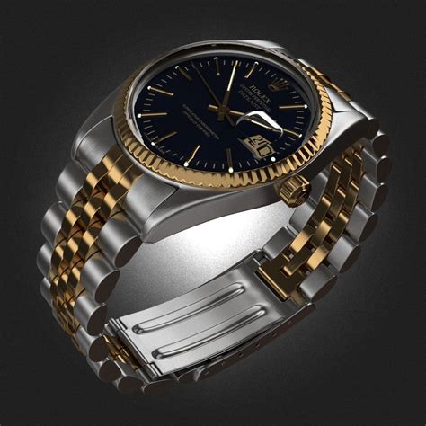 rolex watch 3d|CGTrader .